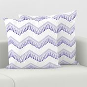 Crisp Cottage Chevron -Cobolt Blue