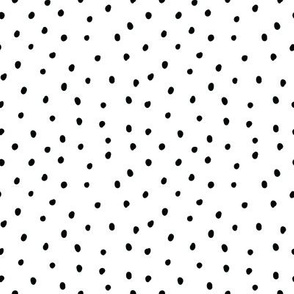 Anaheim Black and White Polka Dots