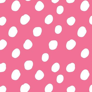 LARGE Pink Polka Dots Anaheim