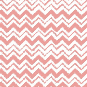 Wild and Free Pinky Peach chevron for baby or nursery