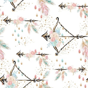 Boho Floral Arrows