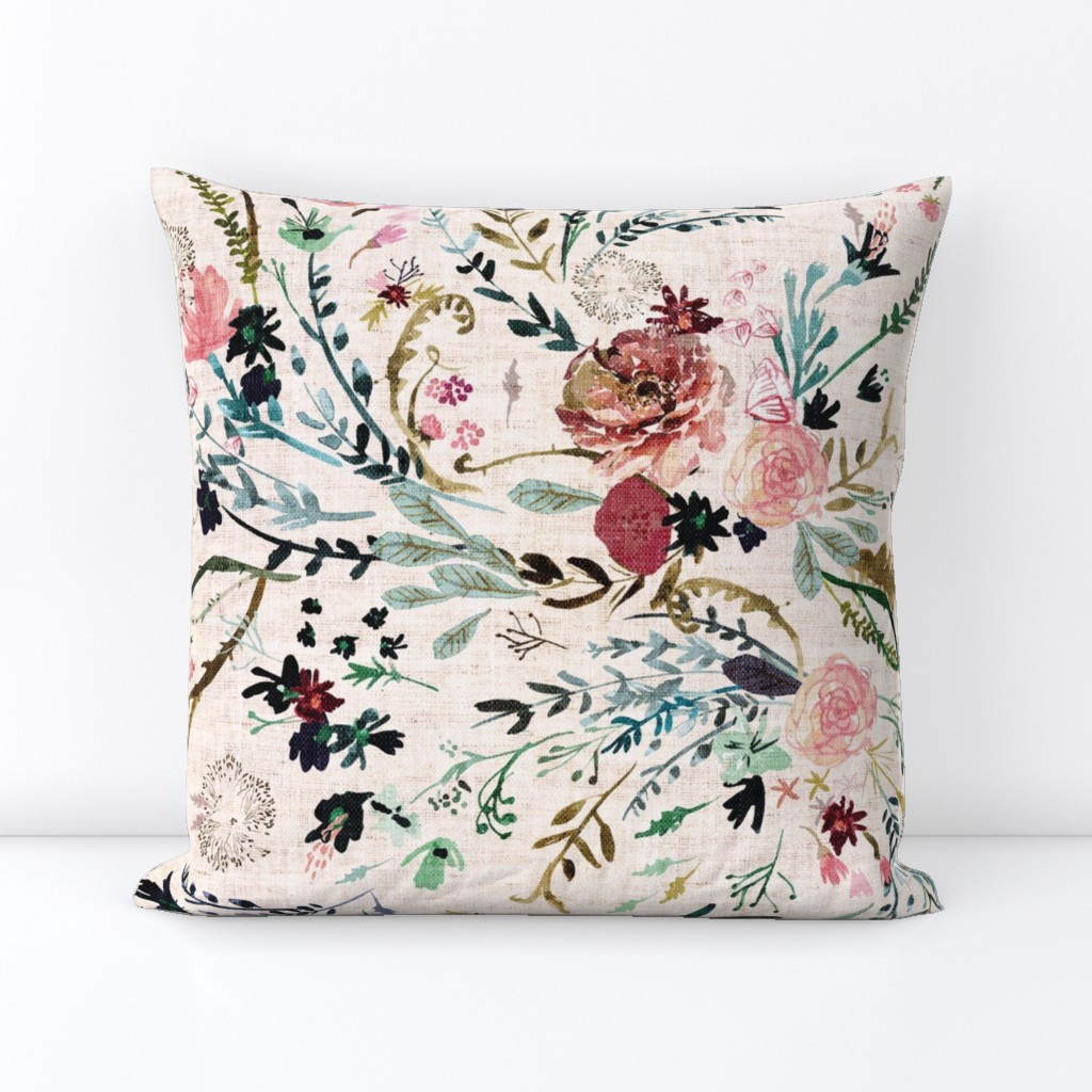 Fable Floral (blush) JUMBO