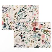 Fable Floral (blush) JUMBO