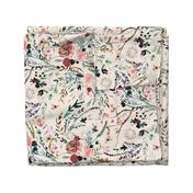 Fable Floral (blush) JUMBO