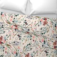 Fable Floral (blush) JUMBO