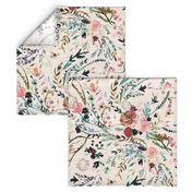 Fable Floral (blush) JUMBO