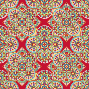 Kaleidoscope geometric by Patricia Shea