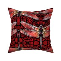 Dragonfly Allure - Red