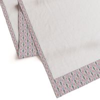 Extra-Tiny Scale Woven Textured Pastel Kilim - cool cream