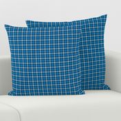 Scotch Houndstooth in Blue Thistle