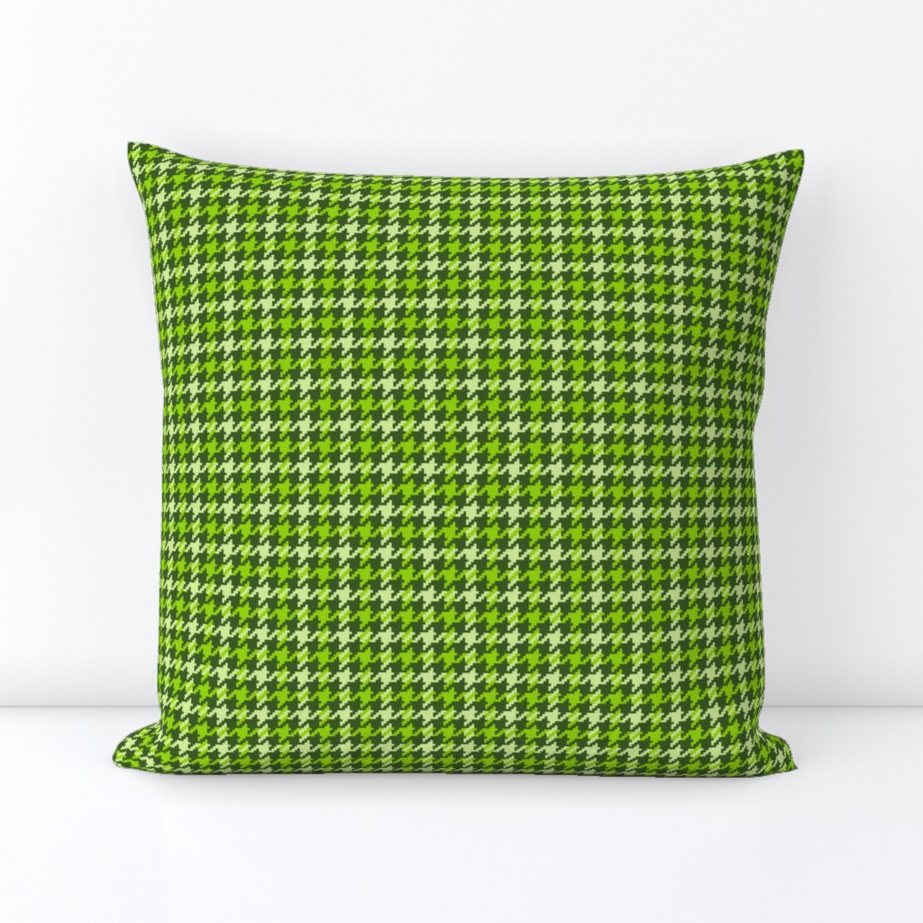 Scotch Houndstooth in Absinthe Green