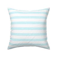 Striped Line Block Print in Baby Blue