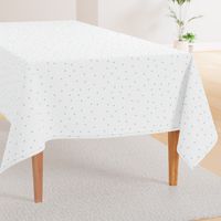 French Country Floral-Mint Polka Dots