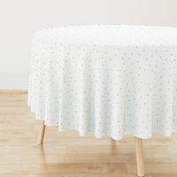 French Country Floral-Mint Polka Dots