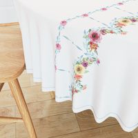 French Country Floral-Swag Border