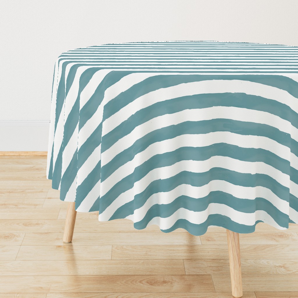 Nautical Watercolor Stripes