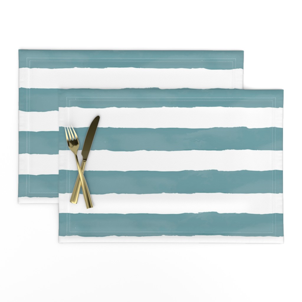 Nautical Watercolor Stripes