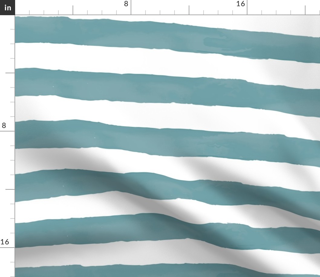 Nautical Watercolor Stripes