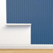 White Sailboats Navy Blue Alternating Rows