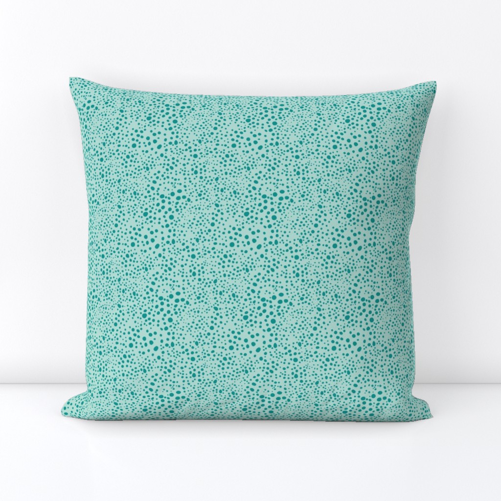 Pebbles - Mint with Teal