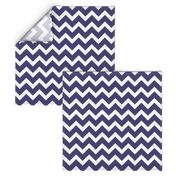 Navy Blue Chevron