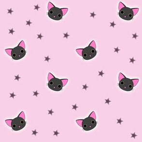 Kawaii Black Kitty