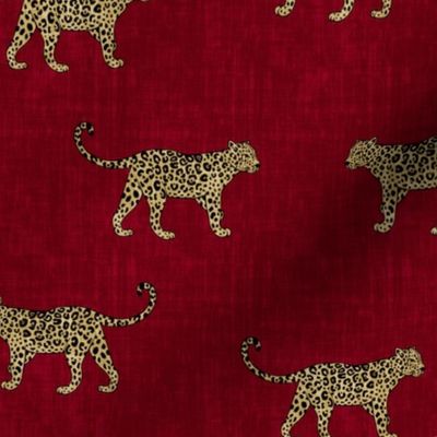 Leopard Texture - Red