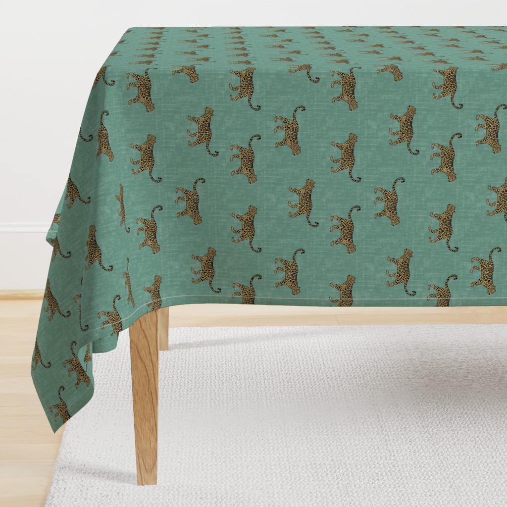 Leopard Texture - Mint