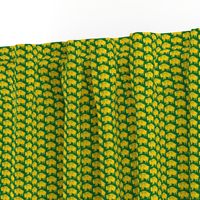 Bison Print - OFFICIAL Green & Gold (0.75 inch)