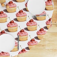 Large Pink Cupcakes