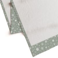 photographic snowflakes on pewter grey (large snowflakes) 