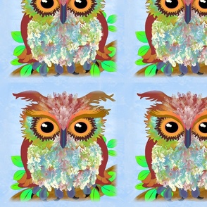 GARDEN FLAG OWL NEW 4-20 