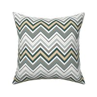 Misty Taupe Chevron