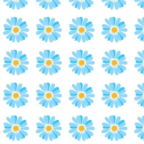 Blue daisy-large