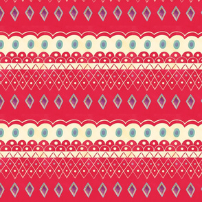 Folk Santa pattern