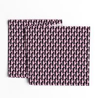 Dachshund 2 black &pink / Dog Print