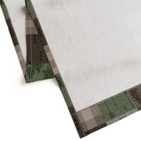 Rustic Buck - Camo - green, brown, tan 