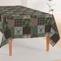 Rustic Buck - Camo - green, brown, tan 