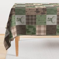 Rustic Buck - Camo - green, brown, tan 