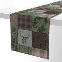 Rustic Buck - Camo - green, brown, tan 