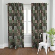 Rustic Buck - Camo - green, brown, tan 