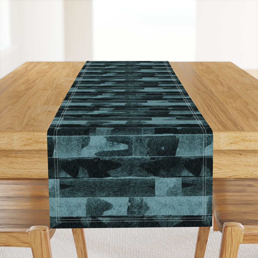 shiplap modern teal gray storm wood large scale