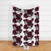 Elegant Hawaiian Hibiscus Floral Pattern by kedoki