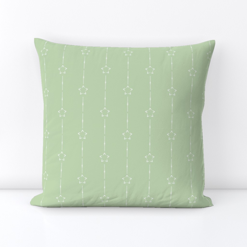 Starry Stripe: Mossy Green 6