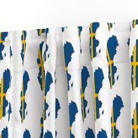 Swedish Flag Overlay // Large