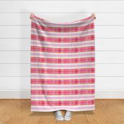 moroccan pink orange cloth  stripes 