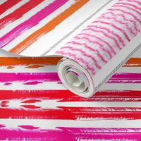 moroccan pink orange cloth  stripes 