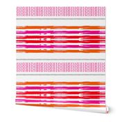 moroccan pink orange cloth  stripes 