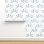 Pi-cycle in teal and navy (6" bike)