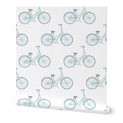 Pi-cycle in teal and navy (6" bike)